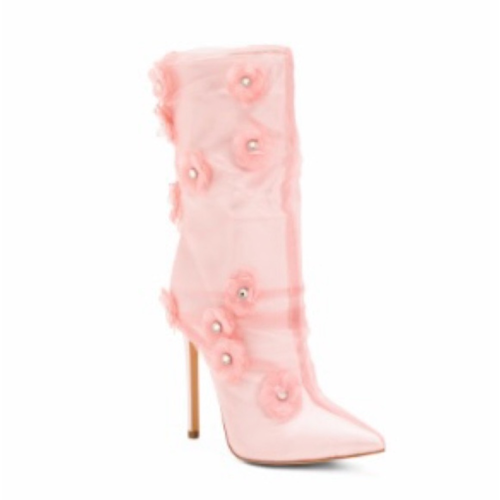 New - Women’s Acacia Pointed Toe Floral Boots
